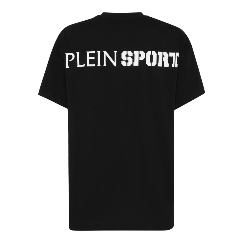 Plein Sport T-Shirt T-Shirt Rundhalsausschnitt Ss Scratch schwarz(Image 2)