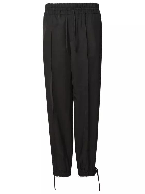 Jil Sander - Lace-Up Trousers - Größe 34 - black