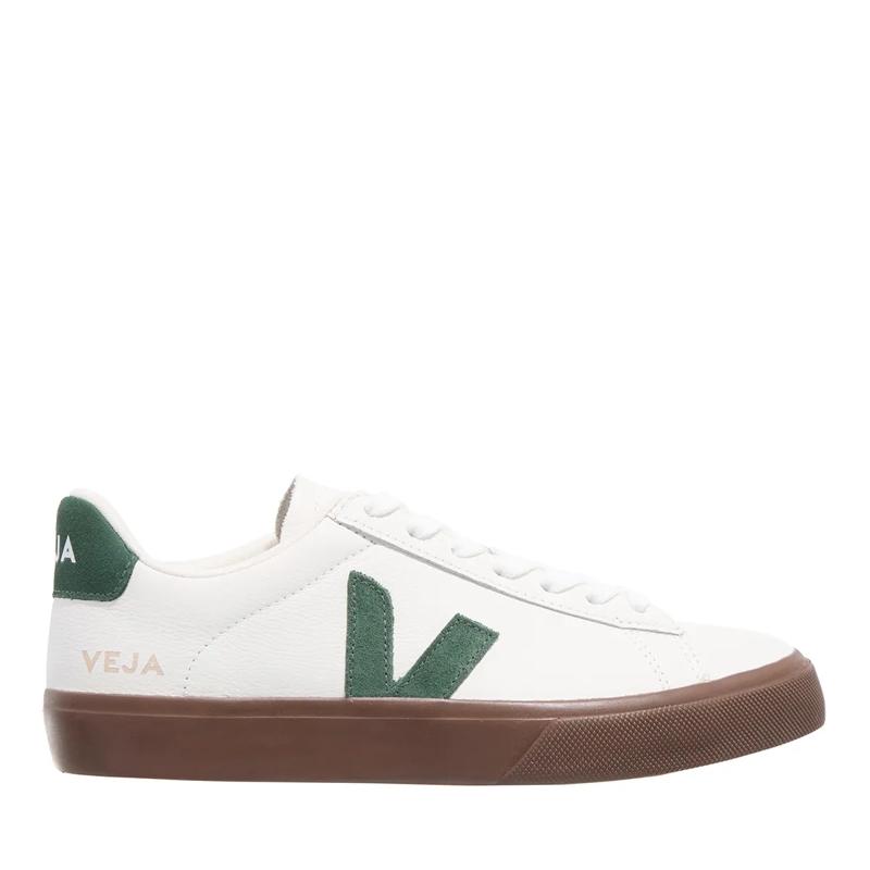 Veja Low-Top-Sneaker Campo White Cyprus Bark