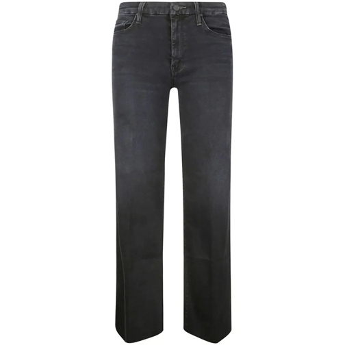 Mother Straight-Leg Jeans Black Jeans