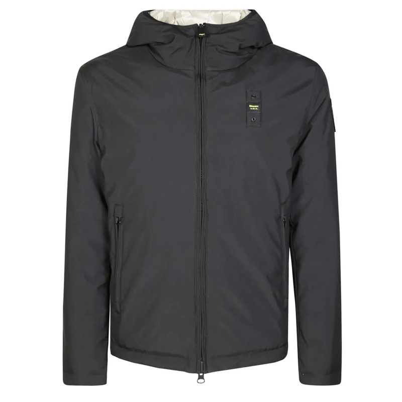 Blauer Daunenjacke Ballard Hooded Jacket Black