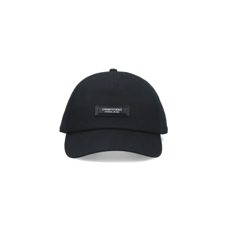 Moncler Hoed Genius X Frgmt Logo Baseball Hat Black