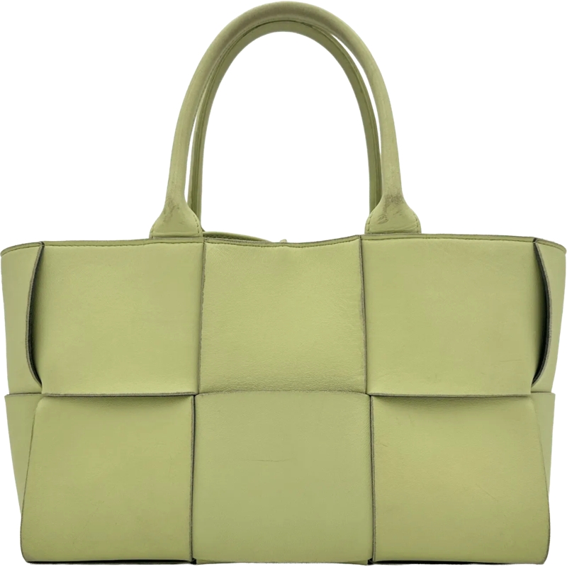 Bottega Veneta Tote Bottega Veneta Arco Tote Bicolor - Lemon Washed gelb