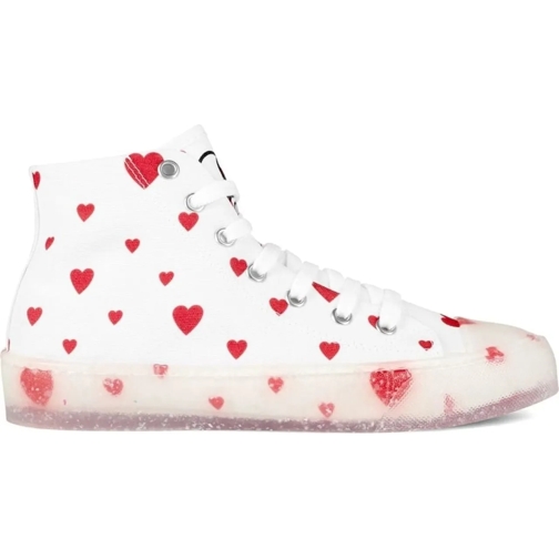 Moschino Low-Top Sneaker Heart Logo High-top Sneakers weiß