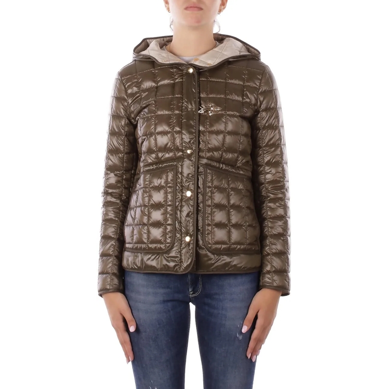 Fay Veste de transition Coats Military grün