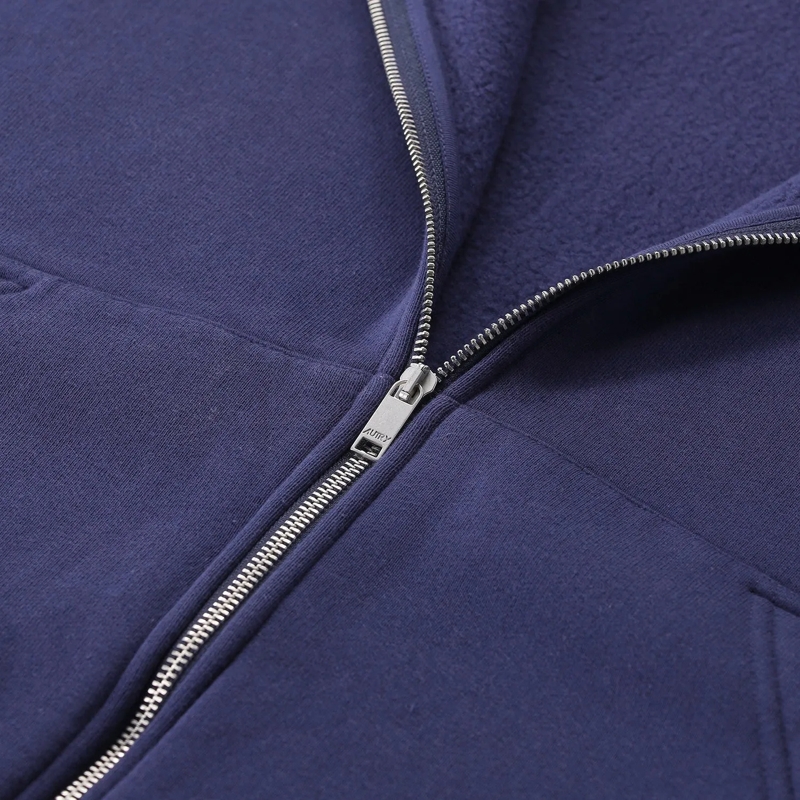 Autry International Veste de transition Sweatshirtjacke aus Baumwolle blau(Image 8)