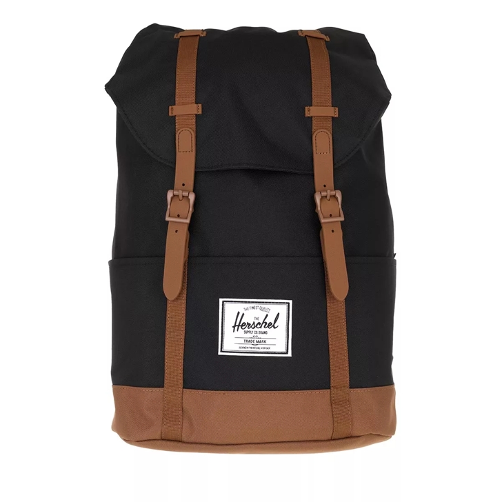 Herschel retreat hot sale backpack black