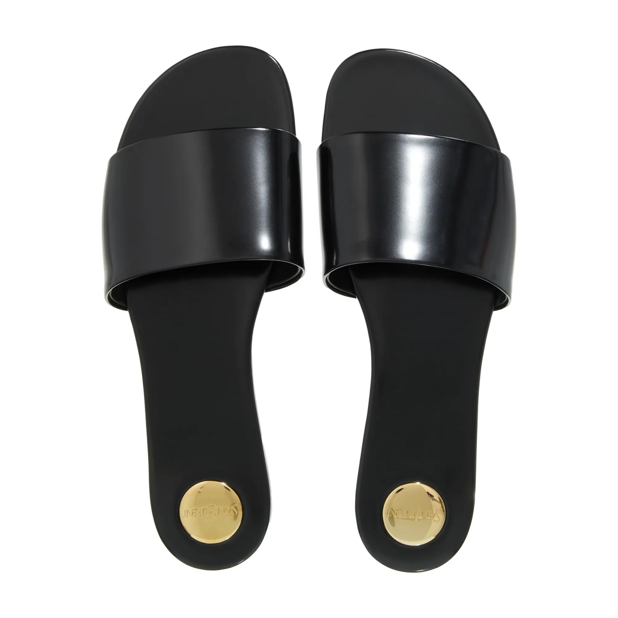 Thumbnail - Saint Laurent Slipper & Pantoletten - Carlyle Slides - Gr. 38 (EU) - in Schwarz - für Damen
