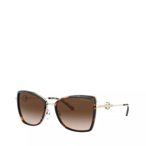 Michael Kors Women Sunglasses Modern Glamour 0MK1067B Light Gold Lunettes de soleil
