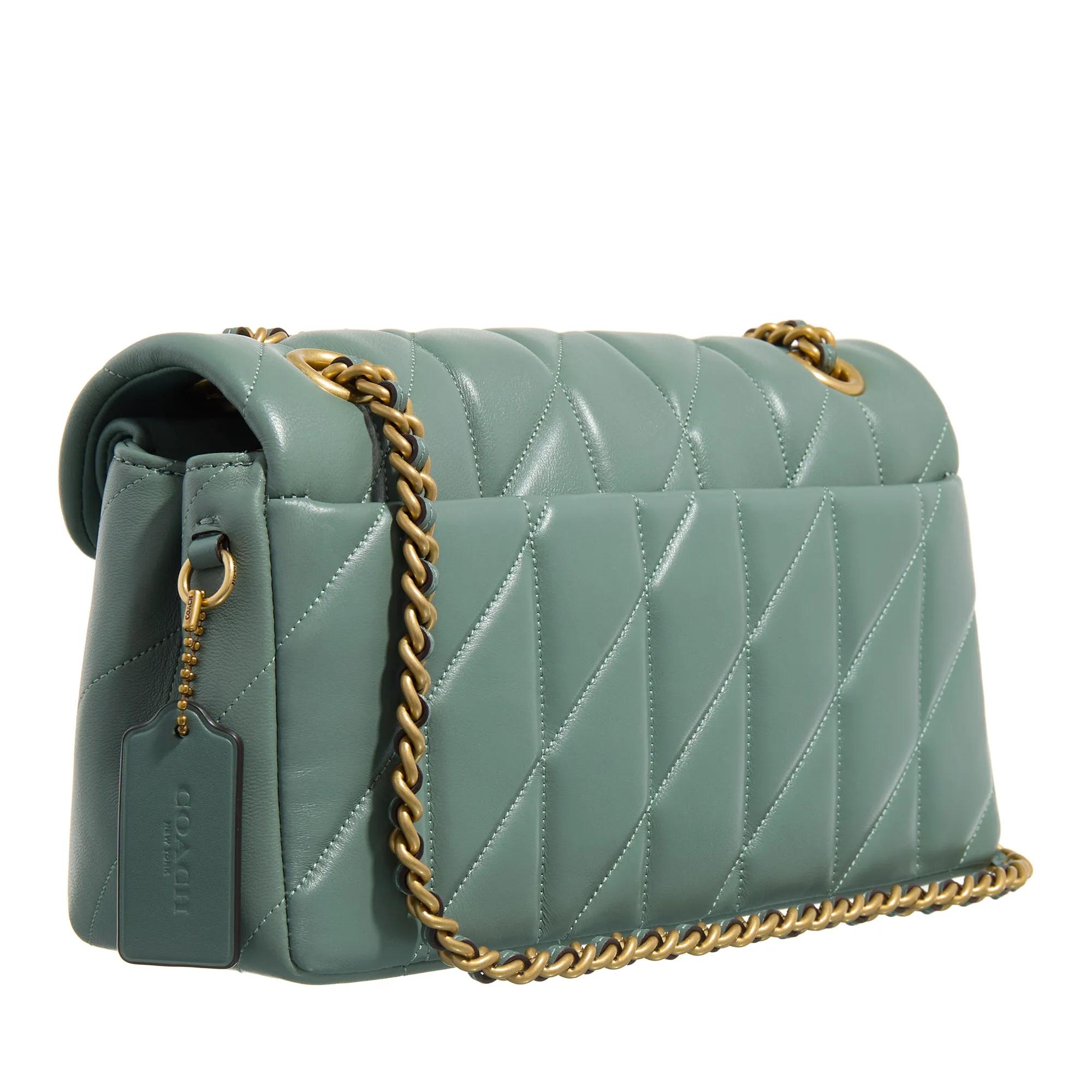 Coach Crossbody bags Quilted Leather Tabby Shoulder Bag 26 in groen