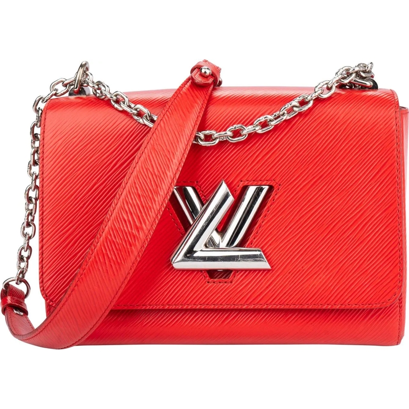 Louis Vuitton Schultertasche Louis Vuitton Red Epi Leather Twist Crossbody Bag mehrfarbig