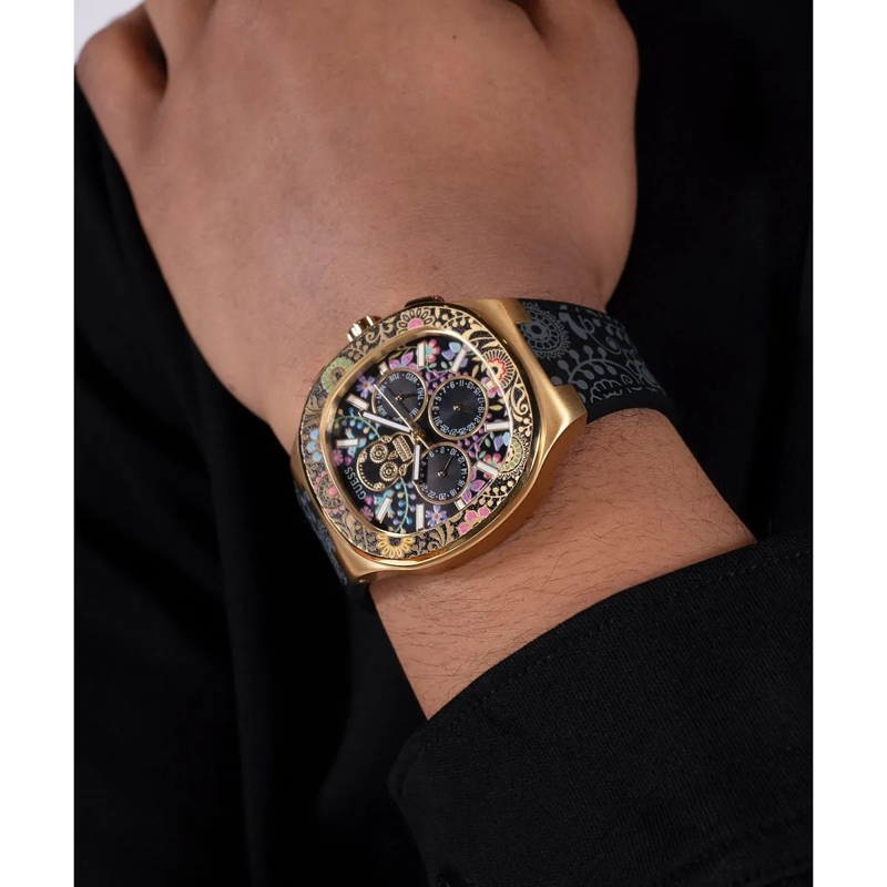 Guess Quarzuhr Quarz Analog Uhr Catrin schwarz(Image 5)