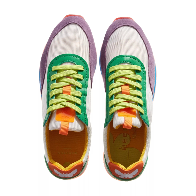 WEEKEND Max Mara Low-Top-Sneaker Raro Verde(Image 4)