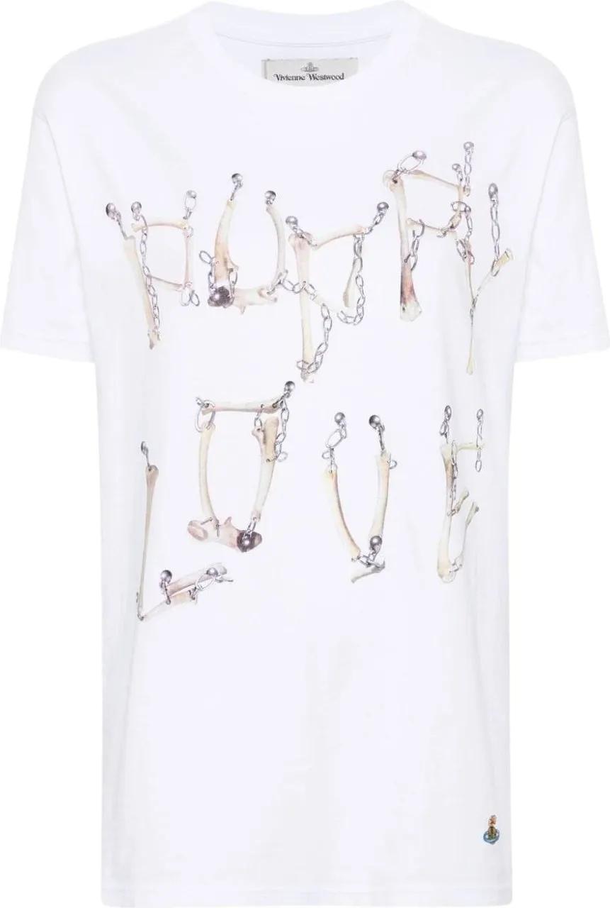 Vivienne Westwood - Top White - Größe L - weiß