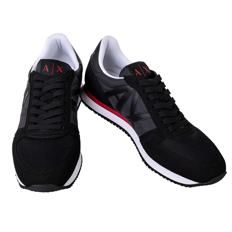 Armani Exchange Low-Top-Sneaker Armani Exchange A|X ARMANI EXCHANGE Herren Sneaker schwarz