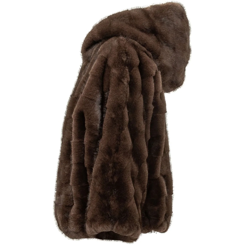Pinko Übergangsjacke Cadetia Cappa Aspen con Cappuccio braun(Image 3)