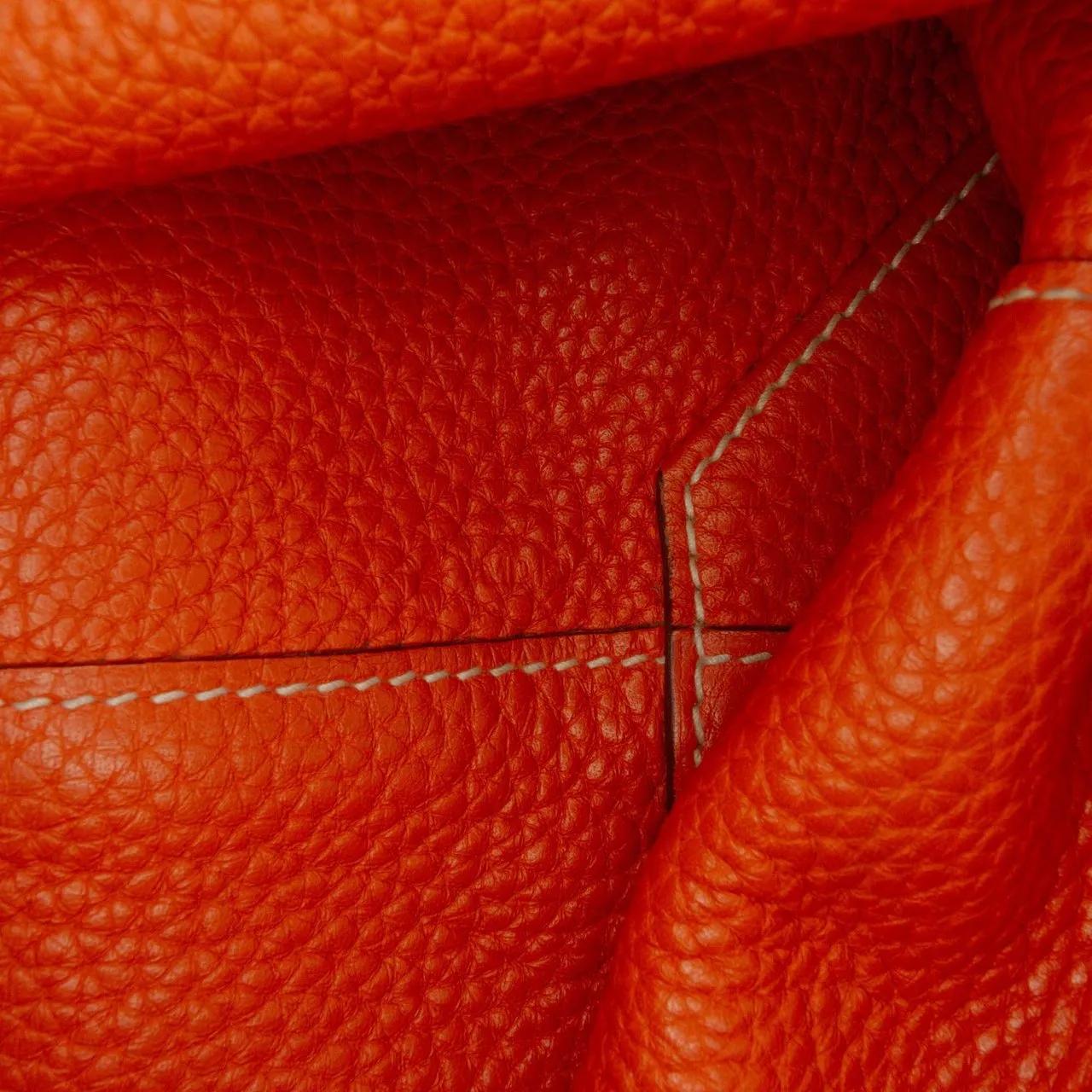 Thumbnail - Hermès Shopper - Clemence Double Sens 36 - Gr. unisize - in Braun - für Damen