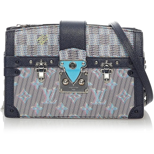 Louis Vuitton Pochette 2019 Monogram Damier Pop Trunk Clutch grau (Image 2)