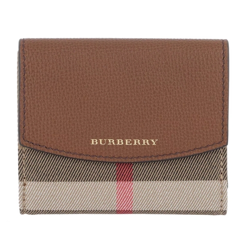 Burberry Luna Wallet Tan Portemonnaie mit Überschlag