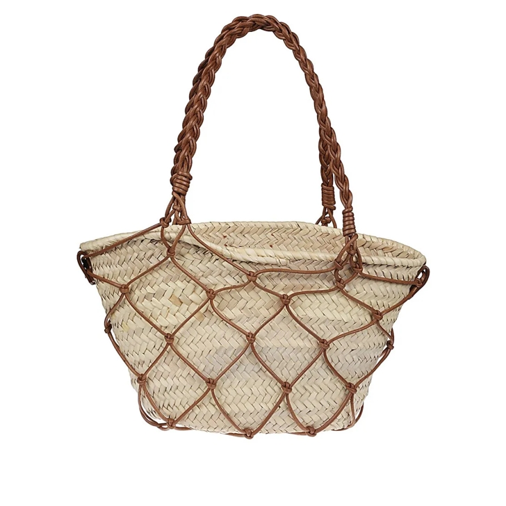 CATARZI 1919 Woven Tote Bag Neutrals Tote