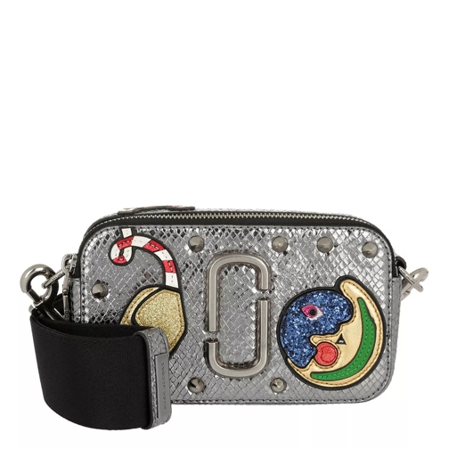 Marc Jacobs Night And Day Snapshot Small Camera Bag Pewter Crossbodytas