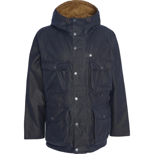 Barbour Parka Jassen Parka Tarn navy multipoches capuche MWX2288 NY72 B mehrfarbig