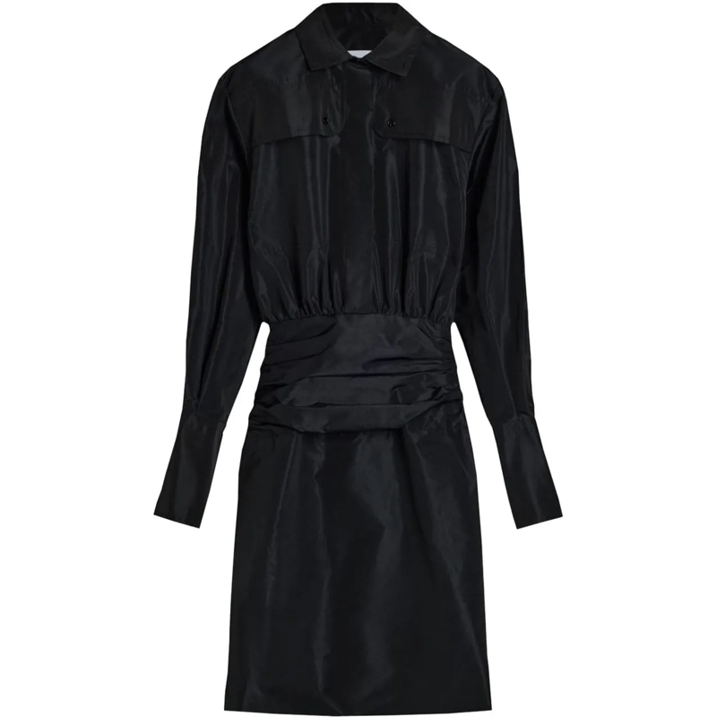 Patou Midikleid Dresses Black schwarz