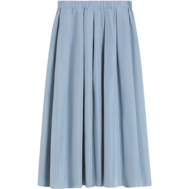Max Mara Midirock Max Mara Weekend Wkdformica Rokken Lichtblauw 2615 blau