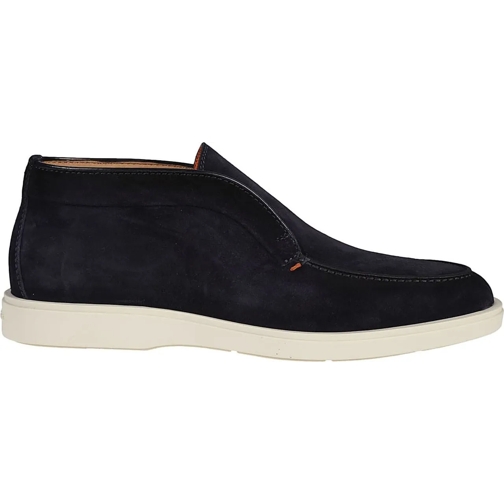 Santoni Low-Top Sneaker Digits Slip-on Loafers Blue blau