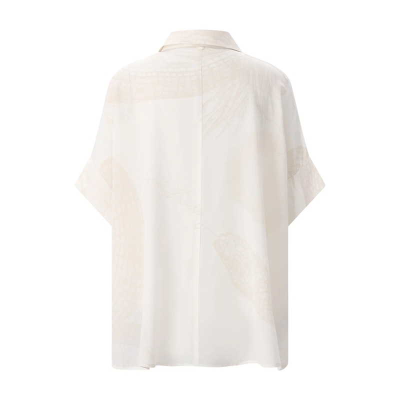 Friendly Hunting Bluse Bluse aus Seide weiß(Image 2)