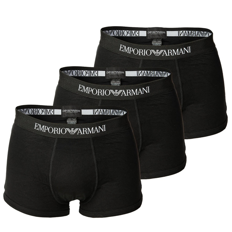 Emporio Armani  3er Pack schwarz