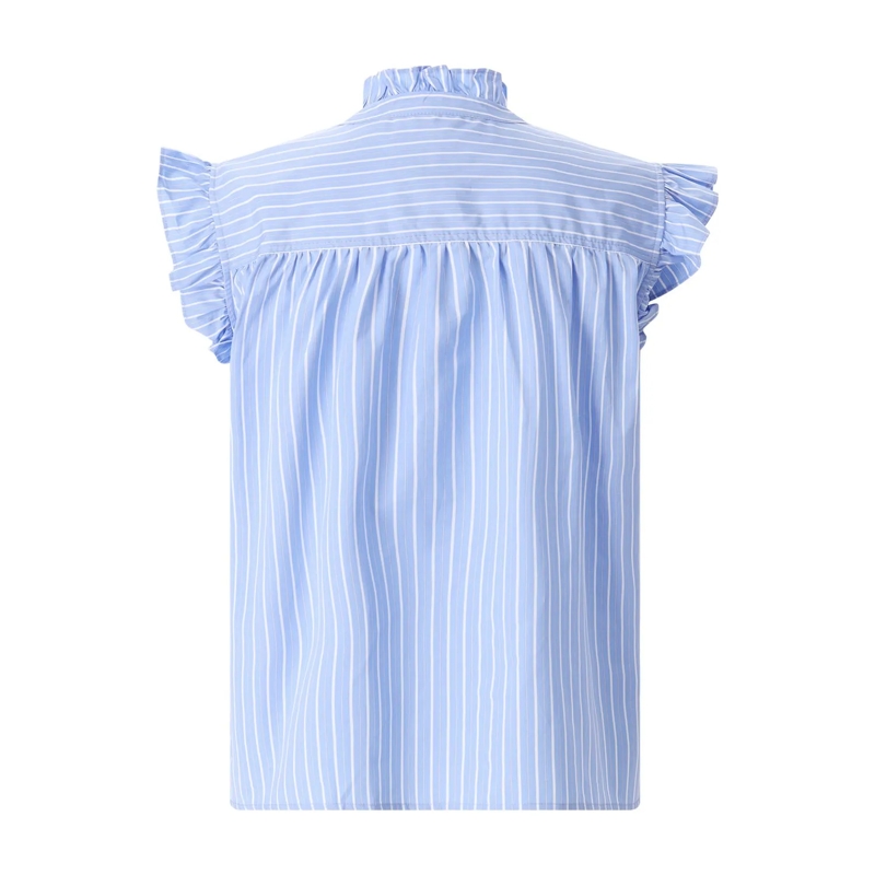 Emily can den Bergh Bluse Gestreifte Bluse blau(Image 2)