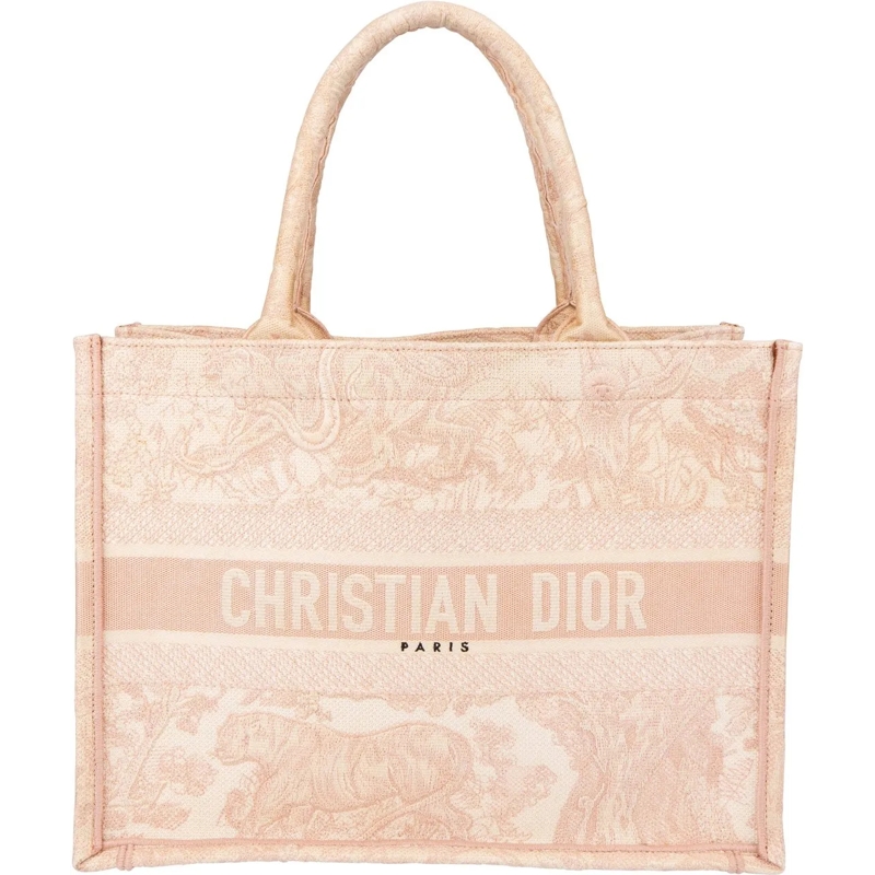 Christian Dior Schultertasche Christian Dior Rose Dioriviera Medium Book Tote Ha rose