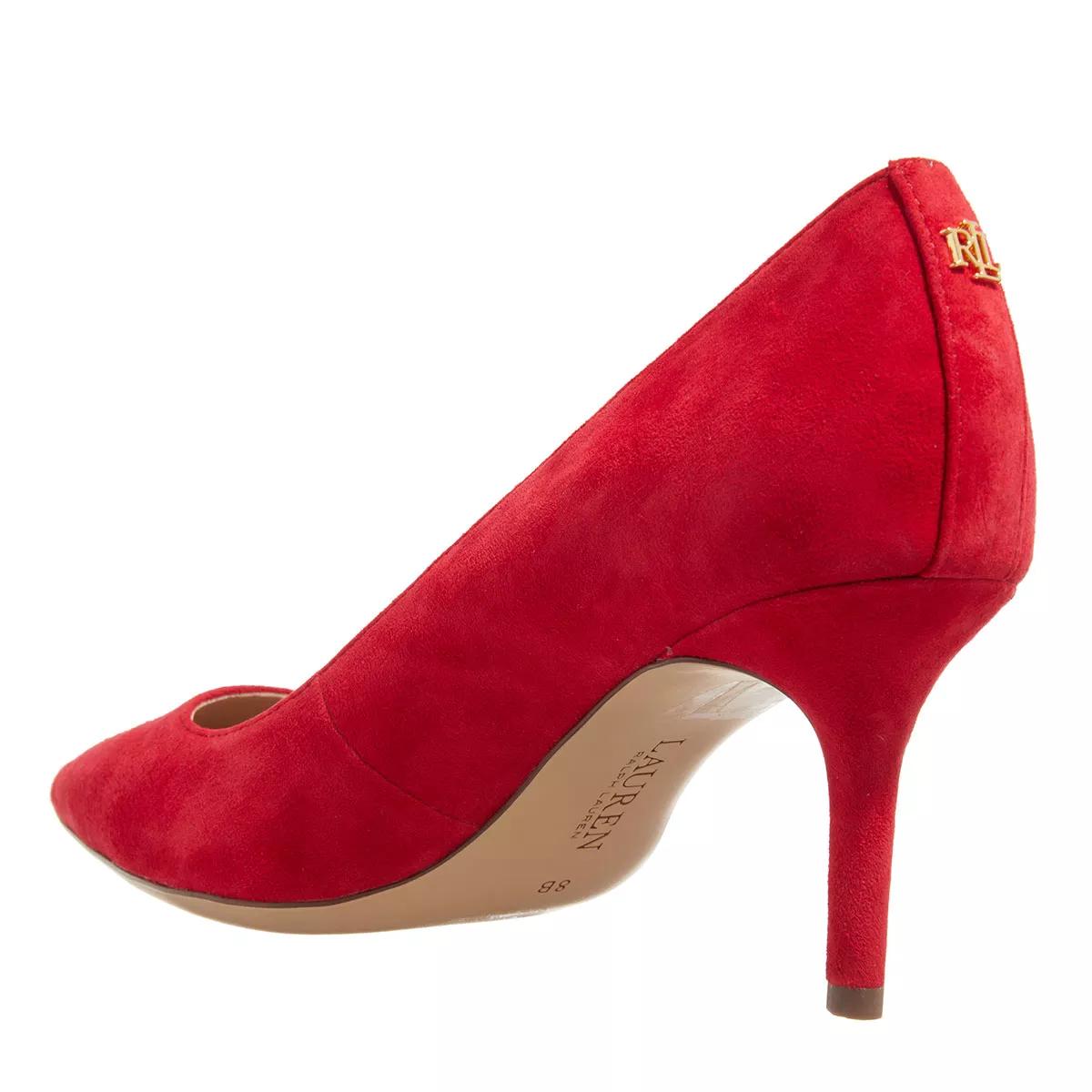 Ralph lauren red store pumps