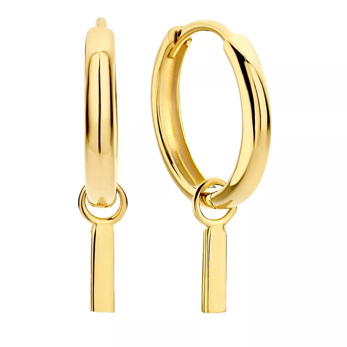 Isabel Bernard Ohrringe - Monceau Josephine 14 karat hoop earrings with rod - Gr. unisize - in Gold - für Damen