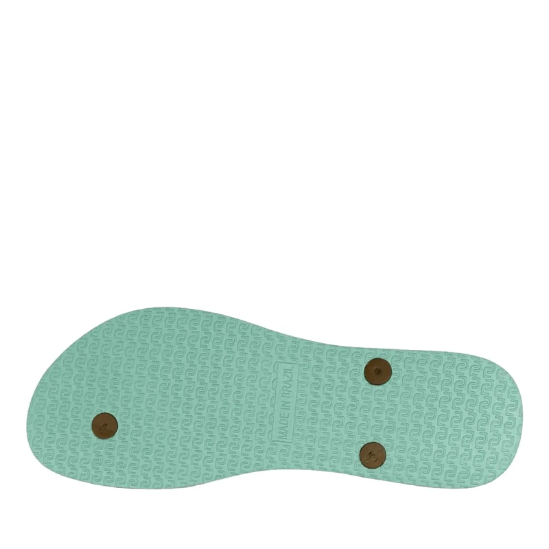 UZURII Flip Flops Zehentrenner Gold Crocodile Switch mint(Image 4)