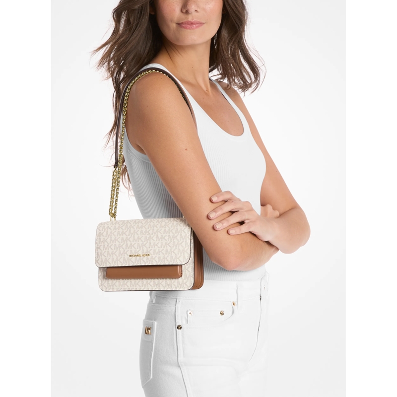 MICHAEL Michael Kors Crossbody Bag Claire Sm Xbody Vanilla/Acrn(Image 2)