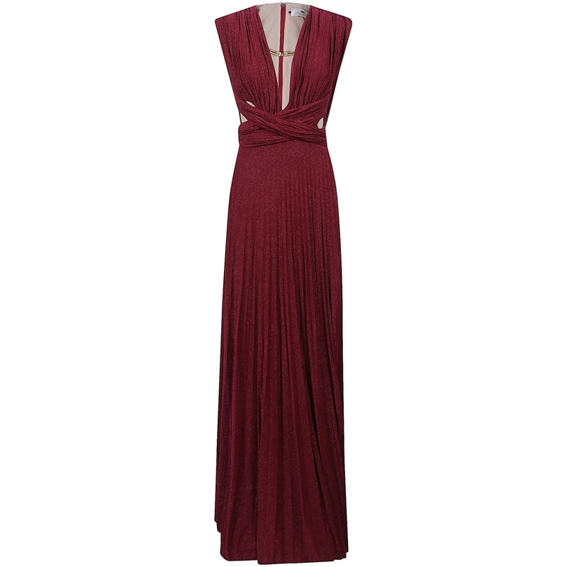 Elisabetta Franchi Robe midi Red Carpet Dress Red rot