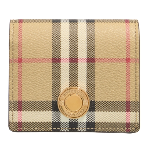 Burberry Portefeuille à deux volets Lancaster Wallet Archive Beige