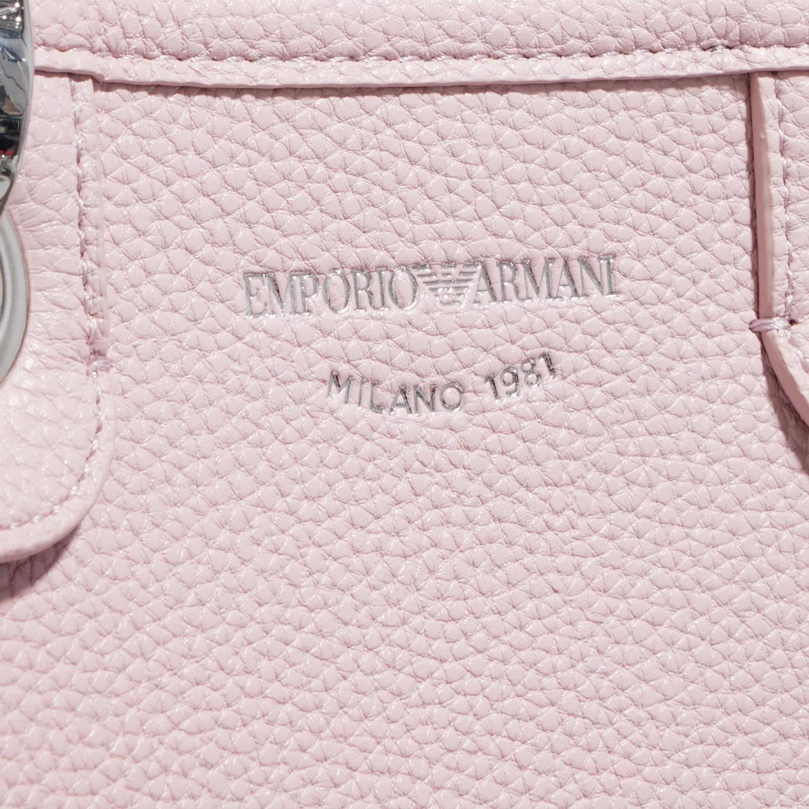 Emporio Armani Shoppers Shopping Verticale St. Cervo SF in poeder roze