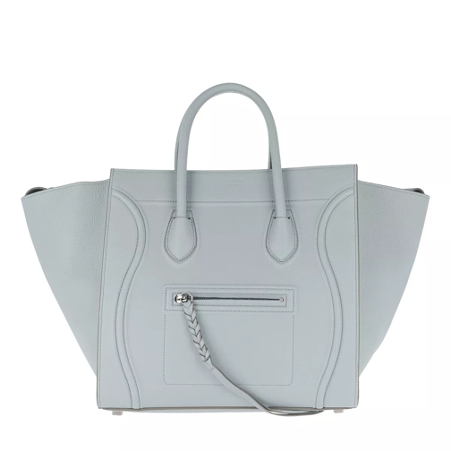 Celine Phantom Bag Medium Pearl Blue Rymlig shoppingväska