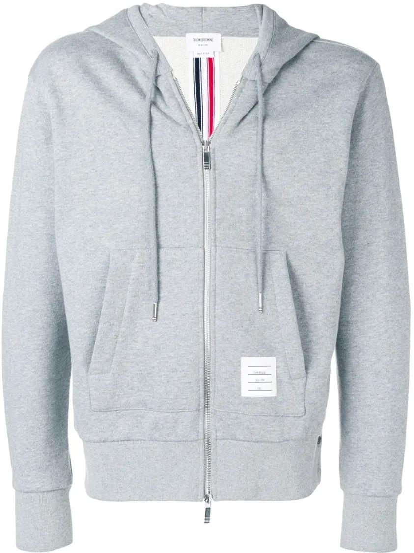 Thom Browne - Hoodie Zip-Up Pullover - Größe 1 - weiß