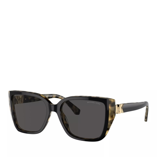 Michael Kors 0MK2199 Bi-Layer Black/Amber Tortoise Sunglasses
