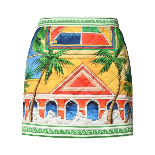 Casablanca  Multicolor Polyester Skirt Multicolor