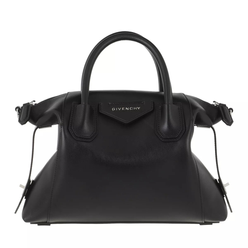Givenchy Antigonia Soft Handle Bag Leather Black Tote