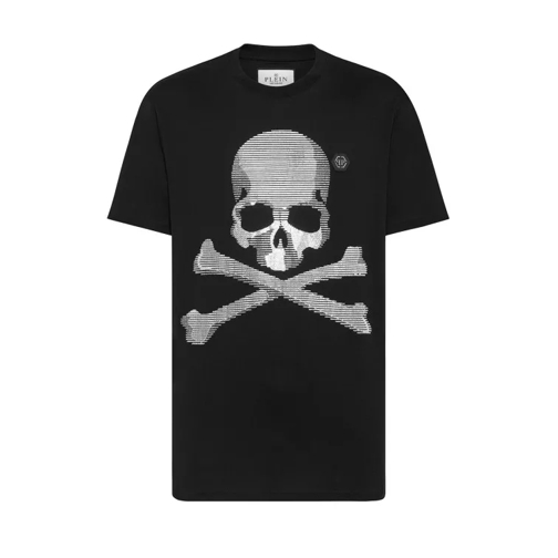 Philipp Plein Black Skull Print T-Shirt Black 