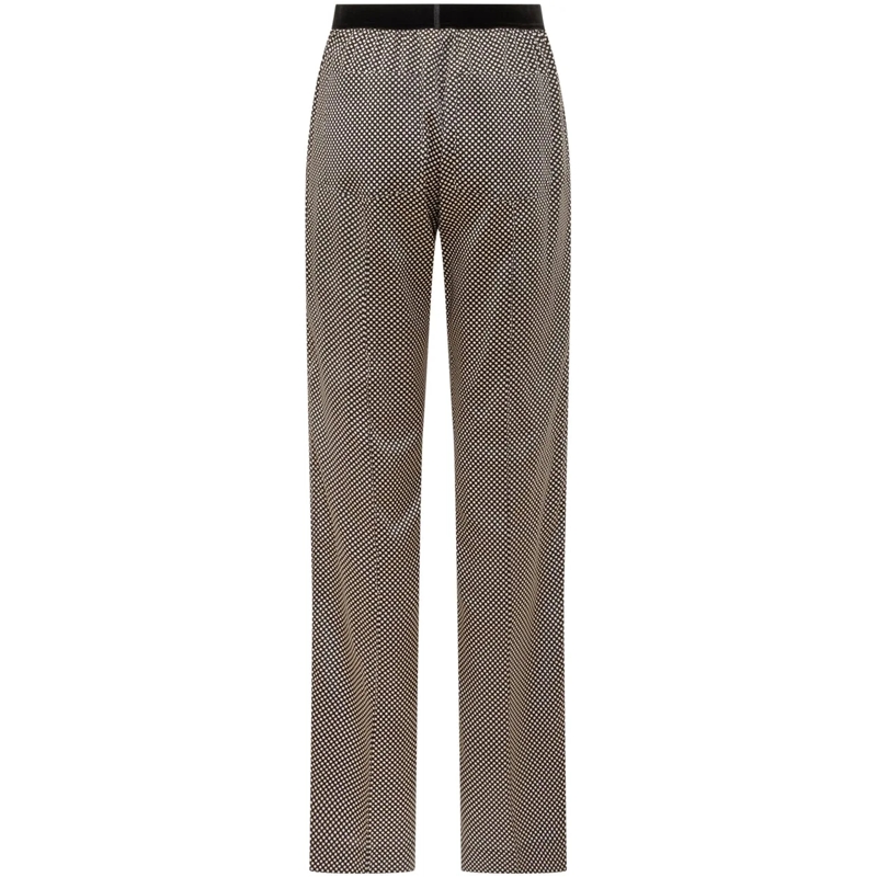 Tom Ford Jogginghose Pantaloni con Stampa Pois taupe(Image 2)