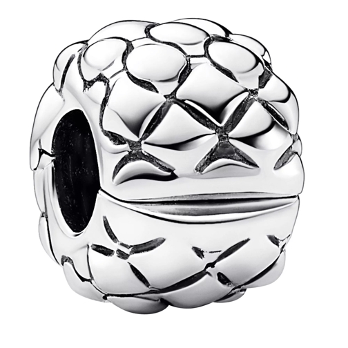 Pandora Studded Clip Charm silver Pendant