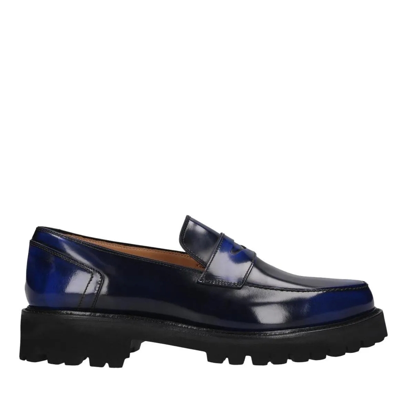 Henry Stevens Loafer Loafer Haywood PL dunkel-blau