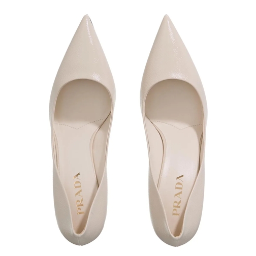 Prada Escarpin Saffiano Leather Pumps Avorio (Image 6)